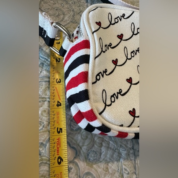 Brighton Love Scroll Crossbody Canvas Camera Bag - Picture 11 of 16